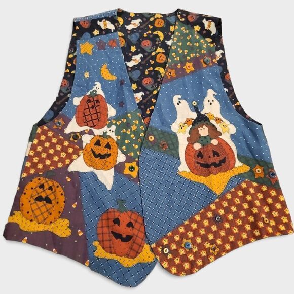 Hand-crafted Halloween Vest - Picture 7 of 11